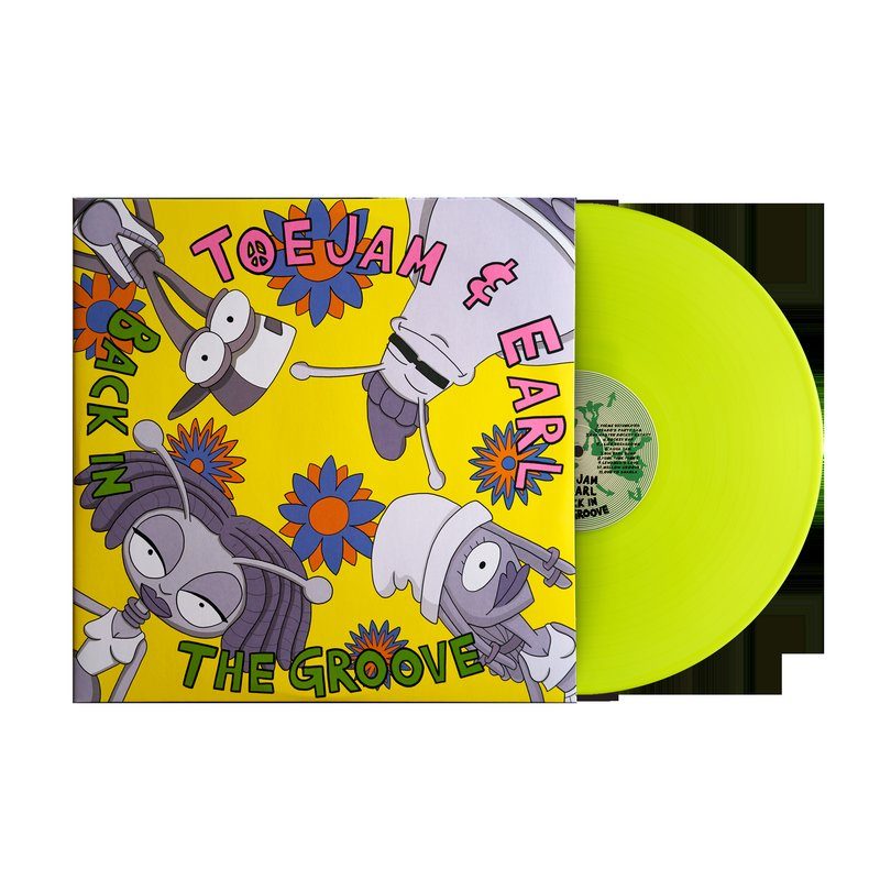 Виниловая пластинка ToeJam & Earl: Back in the Groove (Original Game Soundtrack) - Nick Stubblefield & Cody Wright (2xLP Vinyl Record) — обложка