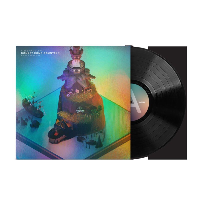 Виниловая пластинка Video Game LoFi: Donkey Kong Country 2: Diddy's Kong Quest - Michael Staple (1xLP Vinyl Record) — обложка