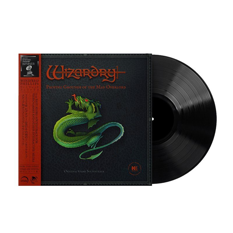 Виниловая пластинка Wizardry: Proving Grounds of the Mad Overlord (Original Game Soundtrack) - Winifred Phillips (1xLP Vinyl Record) — обложка