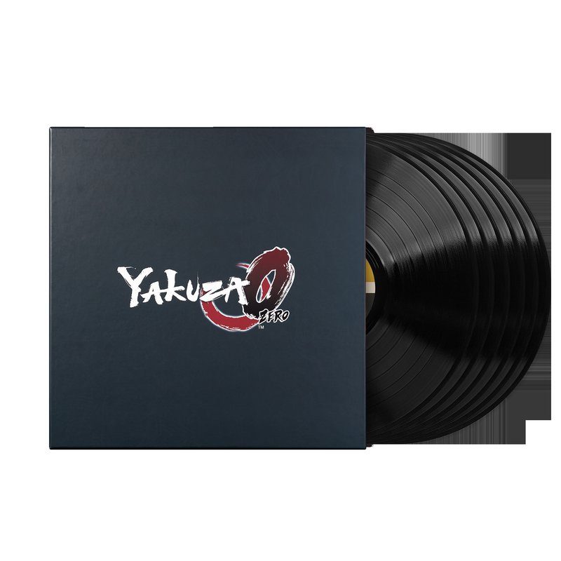 Виниловая пластинка Yakuza 0 (Deluxe Original Game Soundtrack) - (6xLP Vinyl record) — обложка