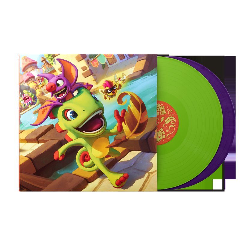 Виниловая пластинка Yooka-Laylee and the Impossible Lair (Original Soundtrack) (2xLP Vinyl Record) — обложка
