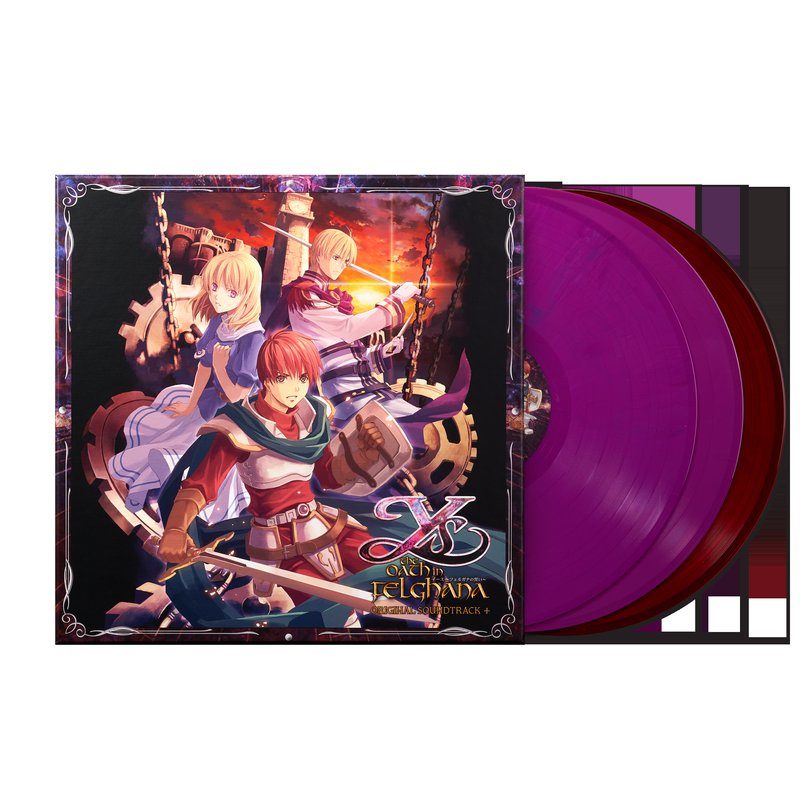 Виниловая пластинка Ys: The Oath in Felghana - Falcom Sound Team JDK (3xLP Color Vinyl Record) — обложка