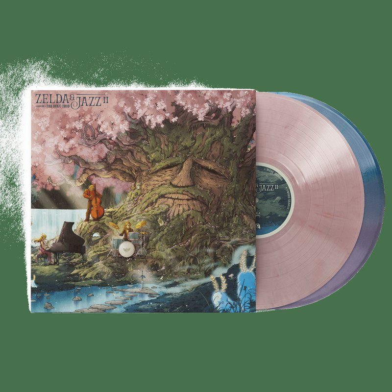Виниловая пластинка Zelda & Jazz II - The Deku Trio (2xLP Vinyl Record) — обложка