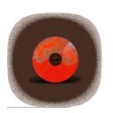Lofi Girl — Halloween 2026, Orange Liquid LP — фото 3