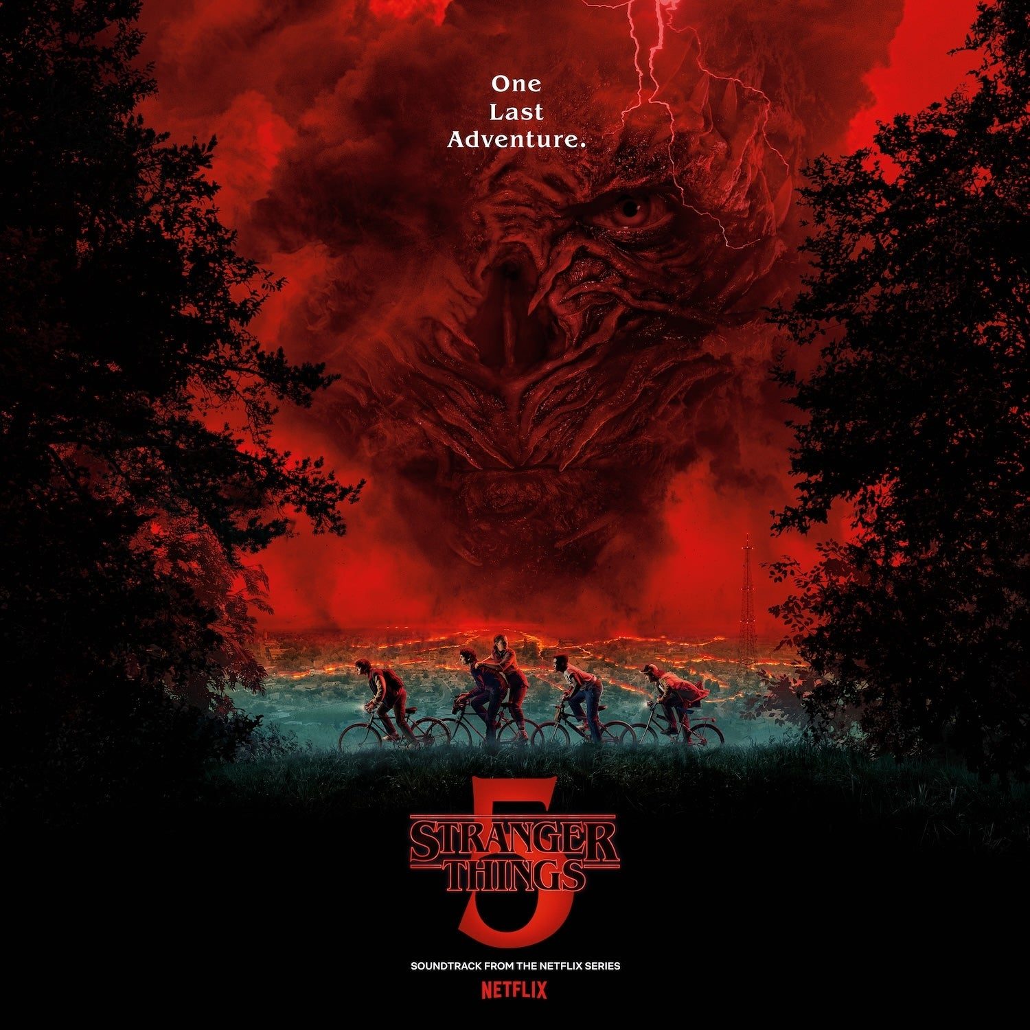 Виниловая пластинка Stranger Things 5 (Soundtrack from the Netflix Series) — обложка