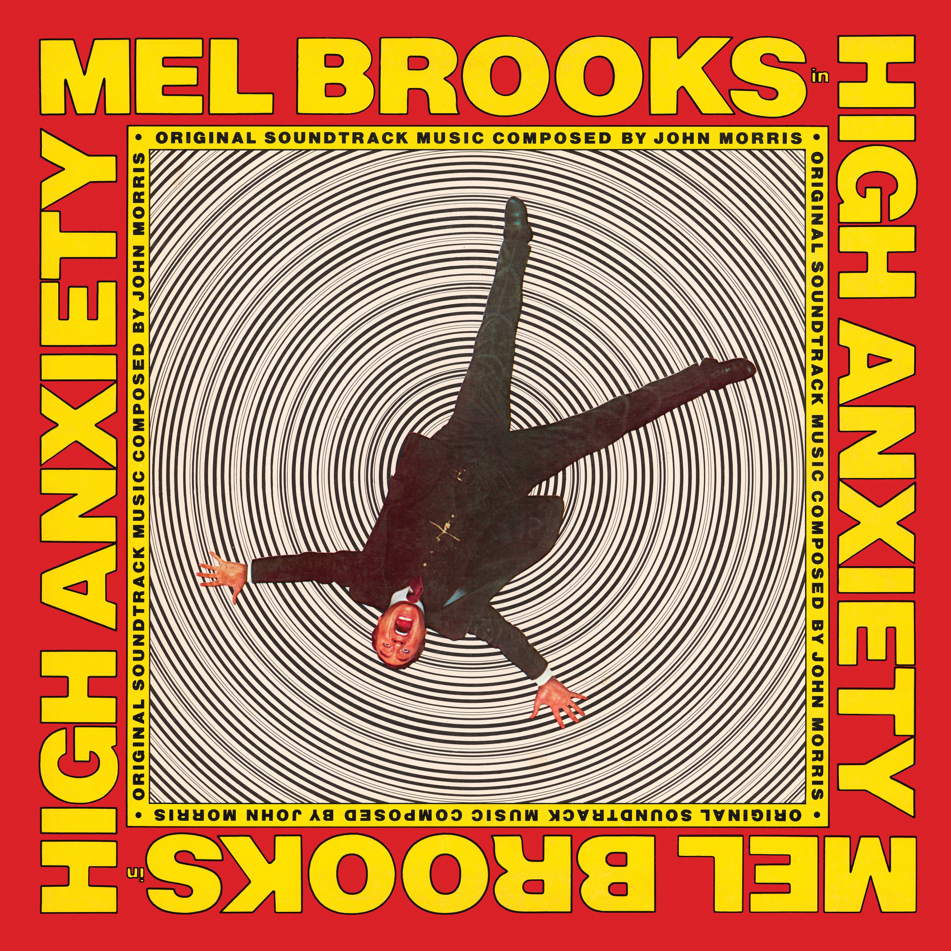 Виниловая пластинка High Anxiety (Original Soundtrack) / Mel Brooks' Greatest Hits Featuring The Fabulous Film Scores Of John Morris — обложка
