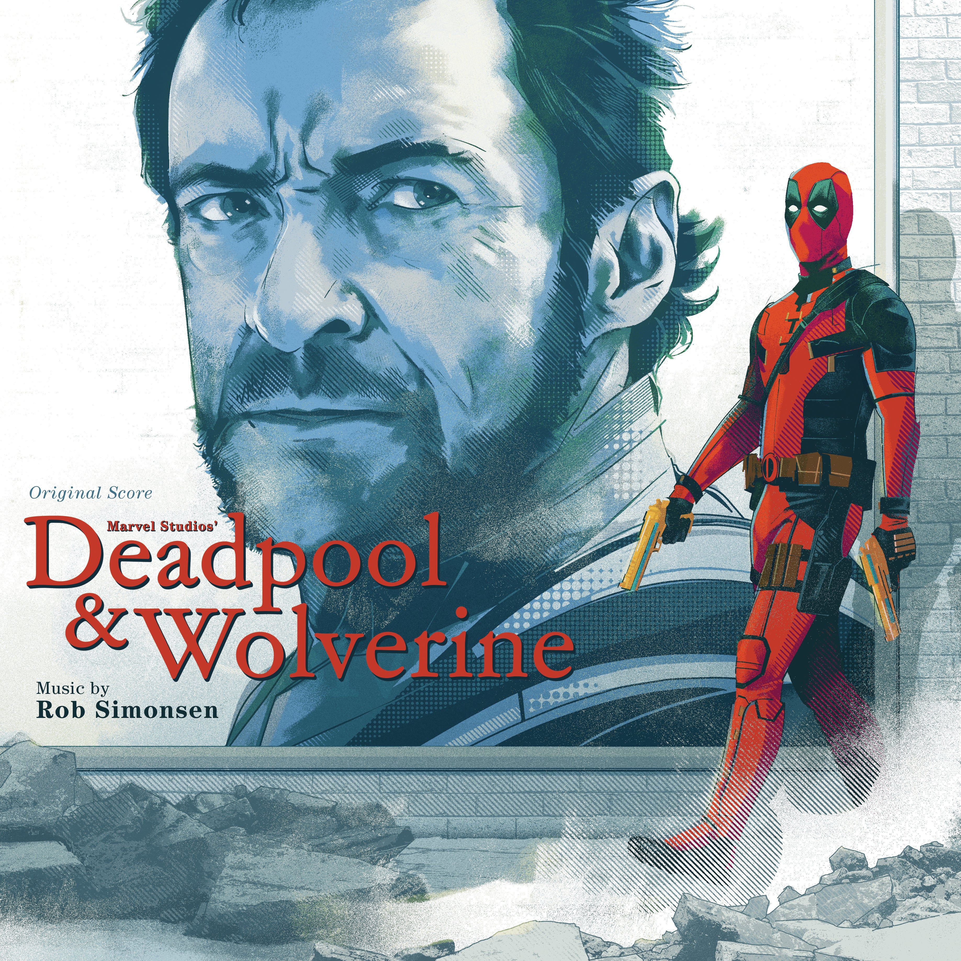 Виниловая пластинка Deadpool & Wolverine - Original Score — обложка