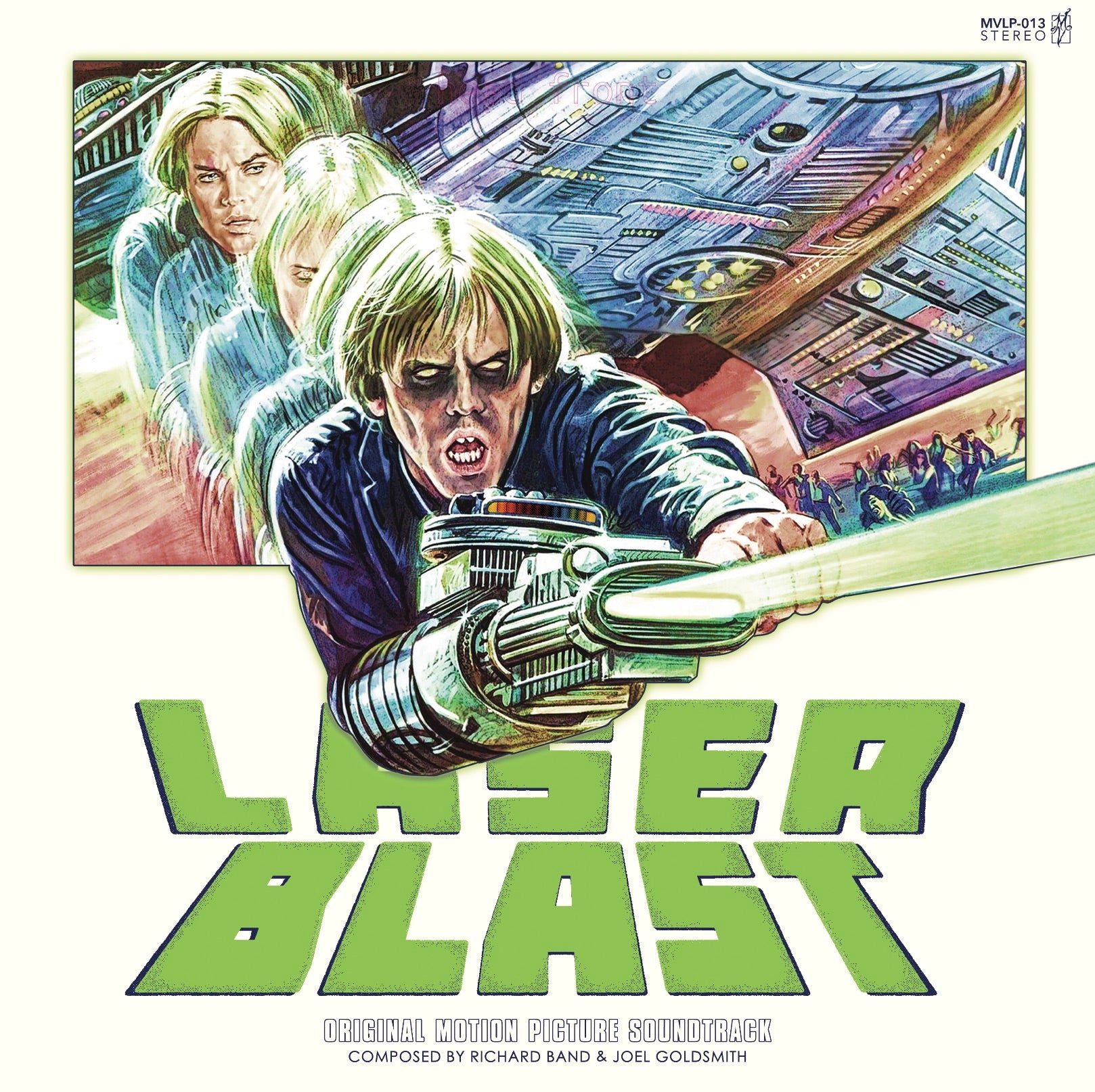 Виниловая пластинка Laserblast (Original Motion Picture Soundtrack) — обложка