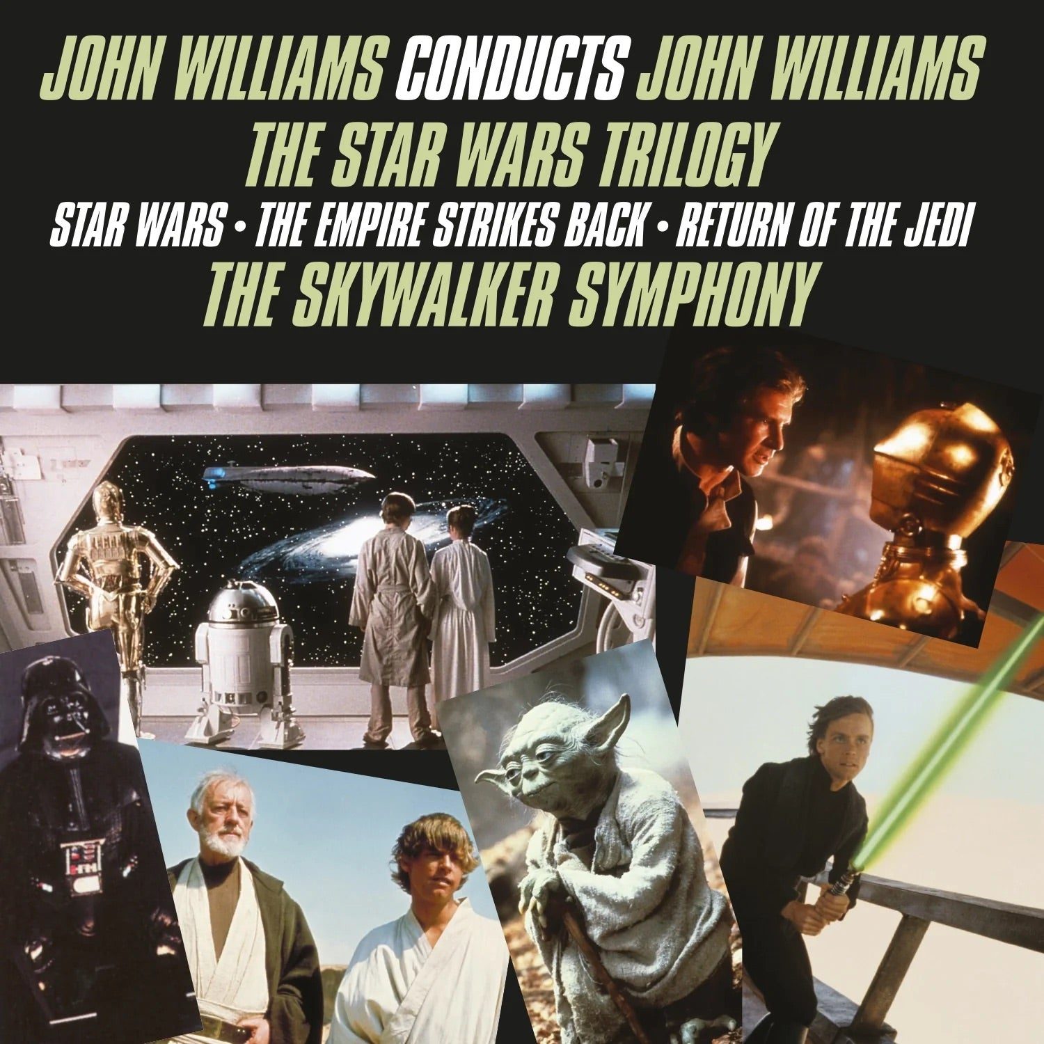 Виниловая пластинка John Williams Conducts - The Star Wars Trilogy — обложка
