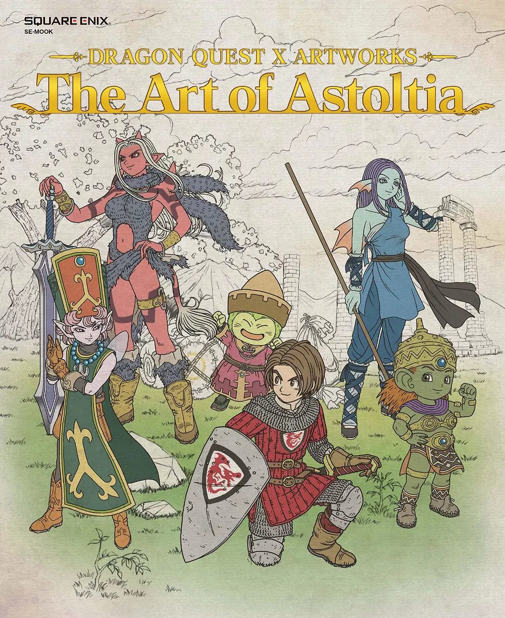 Dragon Quest X Artworks - The Art Of Astoltia