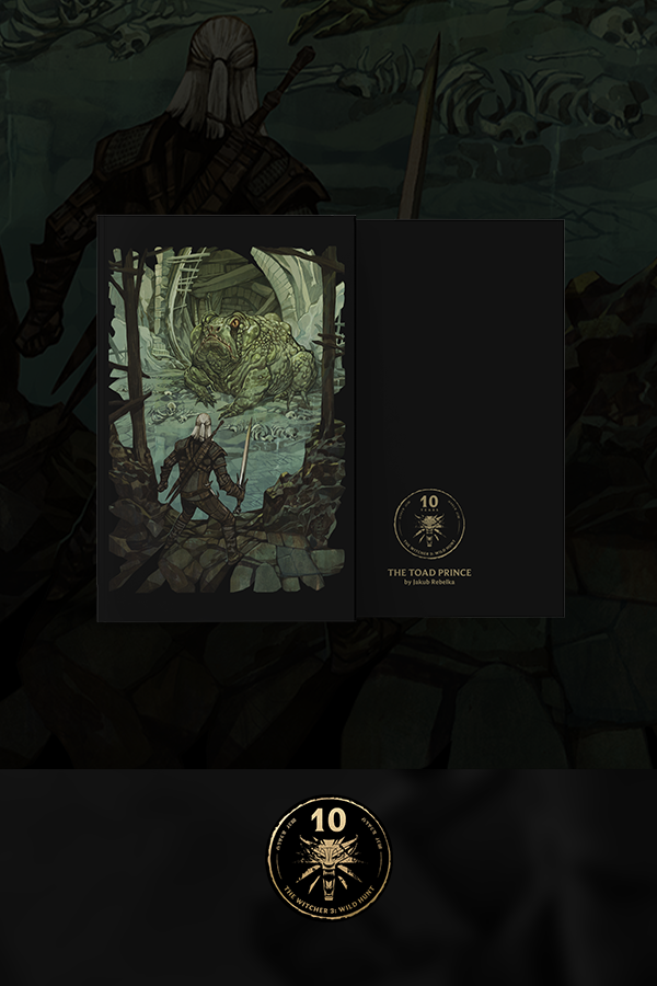The Witcher 3: Wild Hunt 10th Anniversary the Toad Prince Notebook