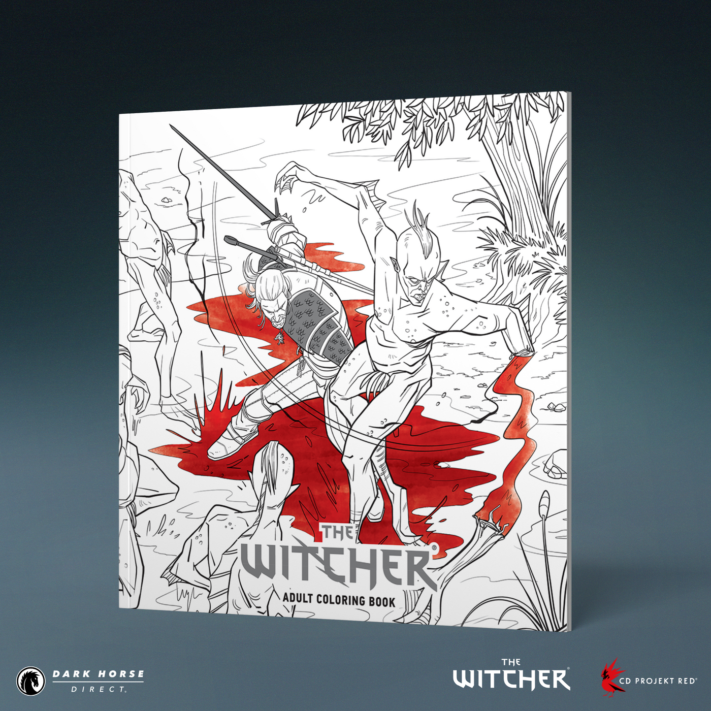 The Witcher Adult Coloring Book