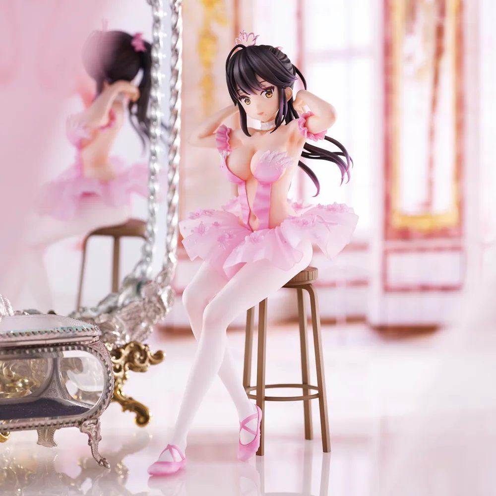 Anmi Illustration Pre-Painted Figure: Flamingo Ballet Company Ponytail Girl (Re-run)