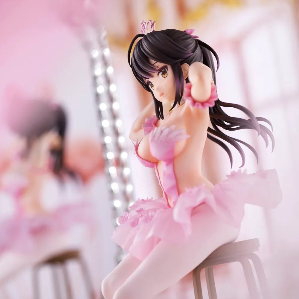 Anmi Illustration Pre-Painted Figure: Flamingo Ballet Company Ponytail Girl (Re-run)