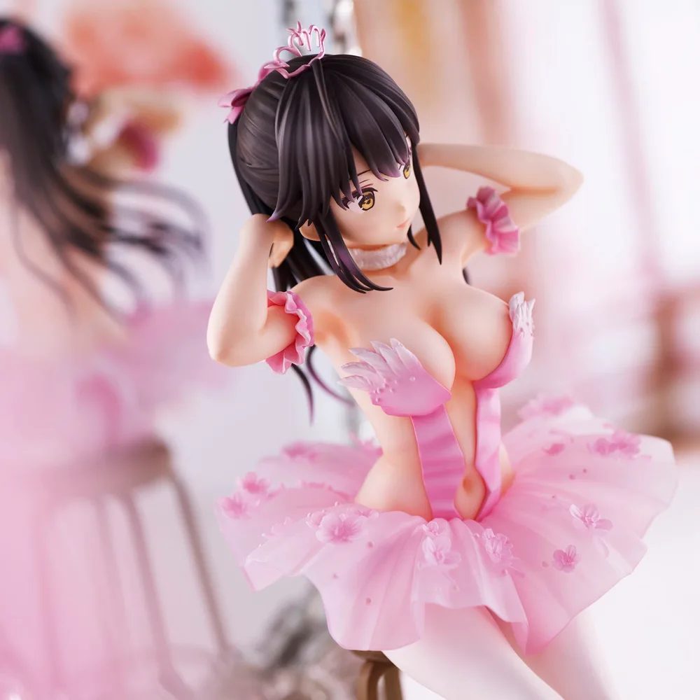 Anmi Illustration Pre-Painted Figure: Flamingo Ballet Company Ponytail Girl (Re-run)