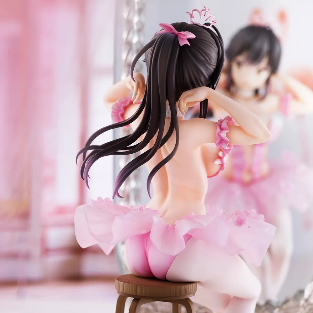 Anmi Illustration Pre-Painted Figure: Flamingo Ballet Company Ponytail Girl (Re-run)