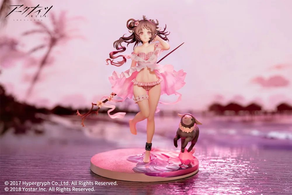 Arknights 1/7 Scale Pre-Painted Figure: Eyjafjalla Summer Flower FA018 Ver.