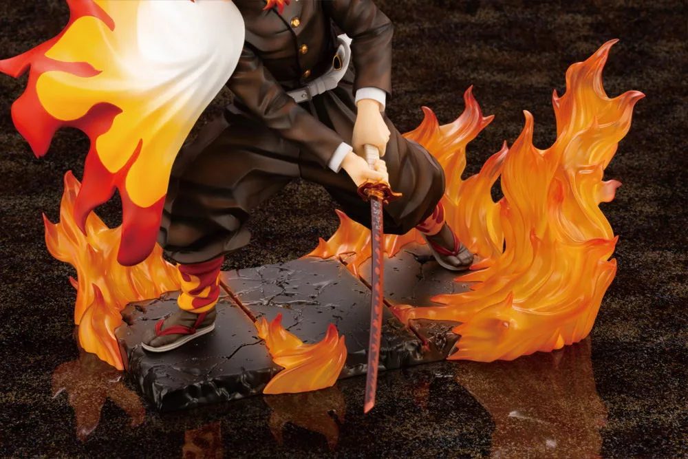 ARTFX J Demon Slayer Kimetsu no Yaiba 1/8 Scale Pre-Painted Figure: Kyojuro Rengoku