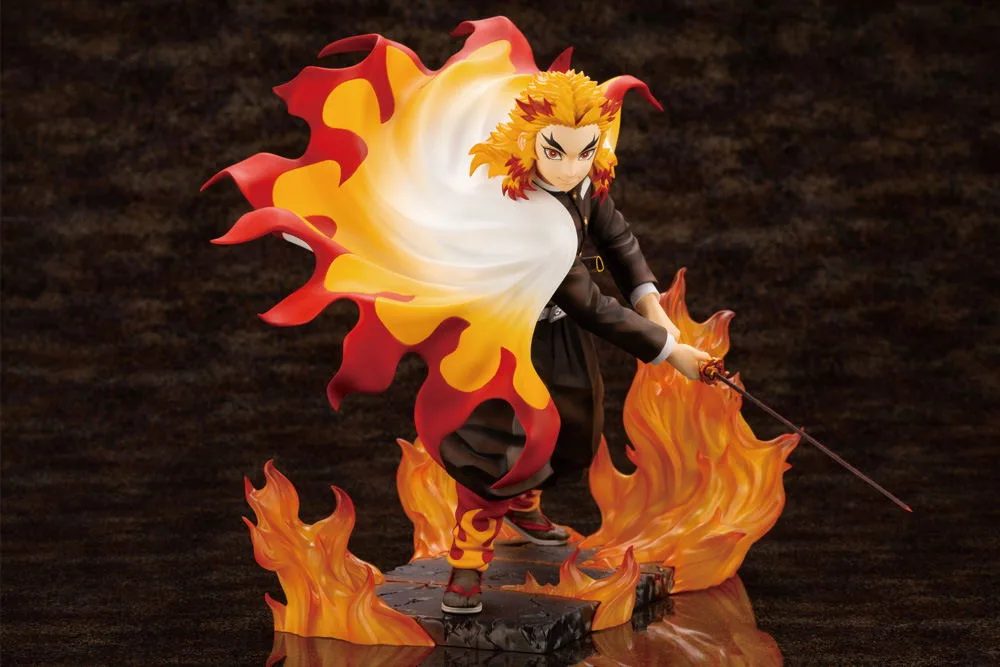 ARTFX J Demon Slayer Kimetsu no Yaiba 1/8 Scale Pre-Painted Figure: Kyojuro Rengoku