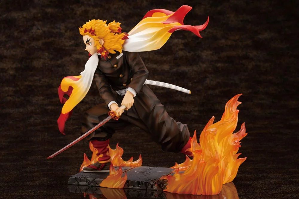 ARTFX J Demon Slayer Kimetsu no Yaiba 1/8 Scale Pre-Painted Figure: Kyojuro Rengoku