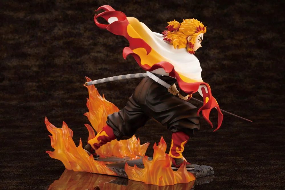 ARTFX J Demon Slayer Kimetsu no Yaiba 1/8 Scale Pre-Painted Figure: Kyojuro Rengoku