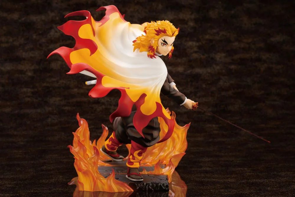 ARTFX J Demon Slayer Kimetsu no Yaiba 1/8 Scale Pre-Painted Figure: Kyojuro Rengoku