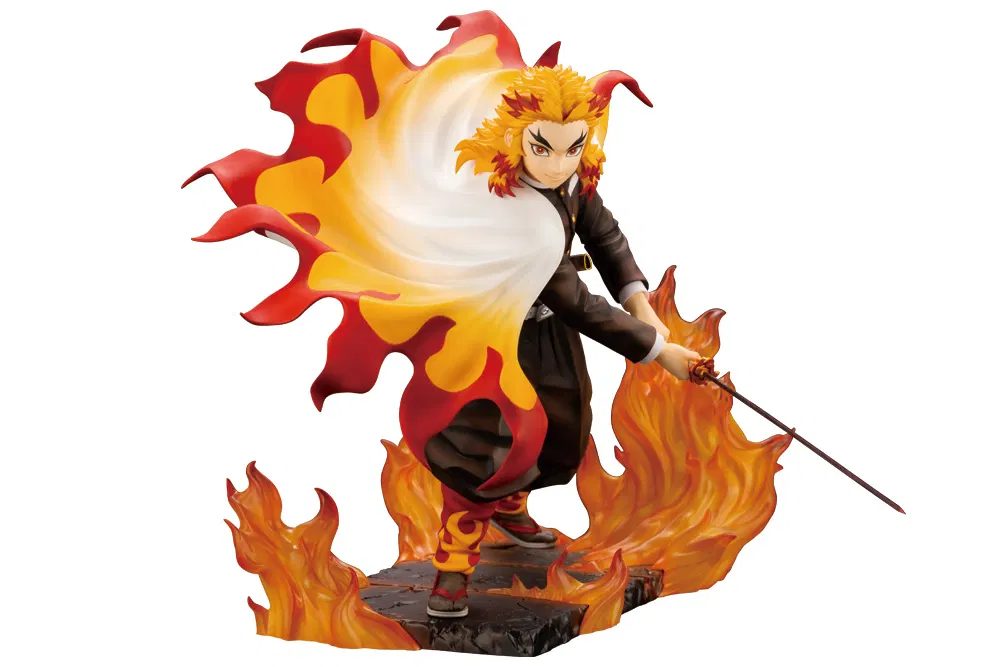 ARTFX J Demon Slayer Kimetsu no Yaiba 1/8 Scale Pre-Painted Figure: Kyojuro Rengoku