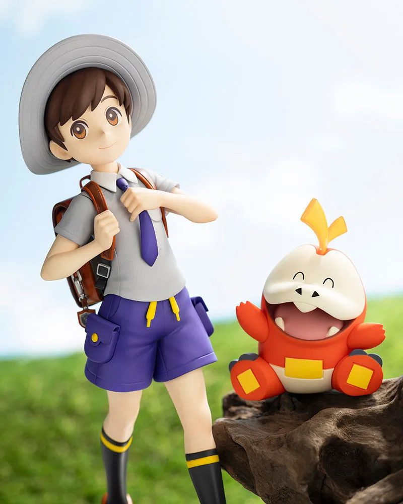 ARTFX J Pokemon Series 1/8 Scale Pre-Painted Figure: Florian with Fuecoco