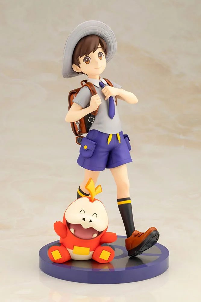 ARTFX J Pokemon Series 1/8 Scale Pre-Painted Figure: Florian with Fuecoco