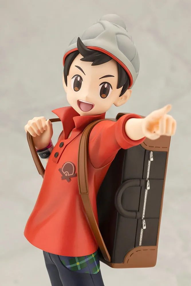 ARTFX J Pokemon Series 1/8 Scale Pre-Painted Figure: Victor with Scorbunny