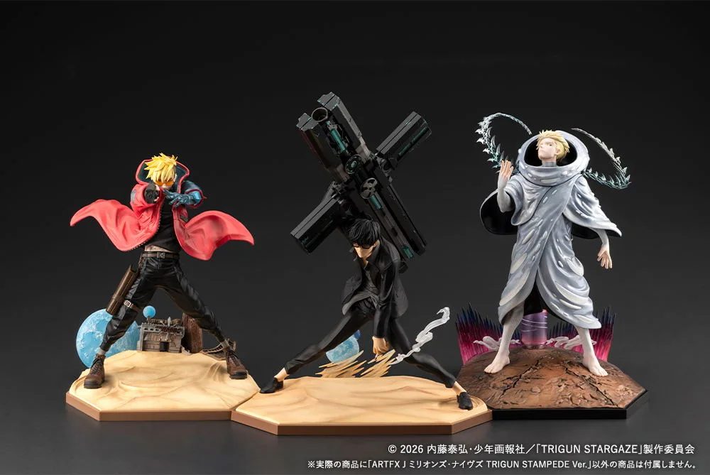 ARTFX J Trigun Stargaze 1/8 Scale Pre-Painted Figure: Millions Knives Trigun Stampede Ver.