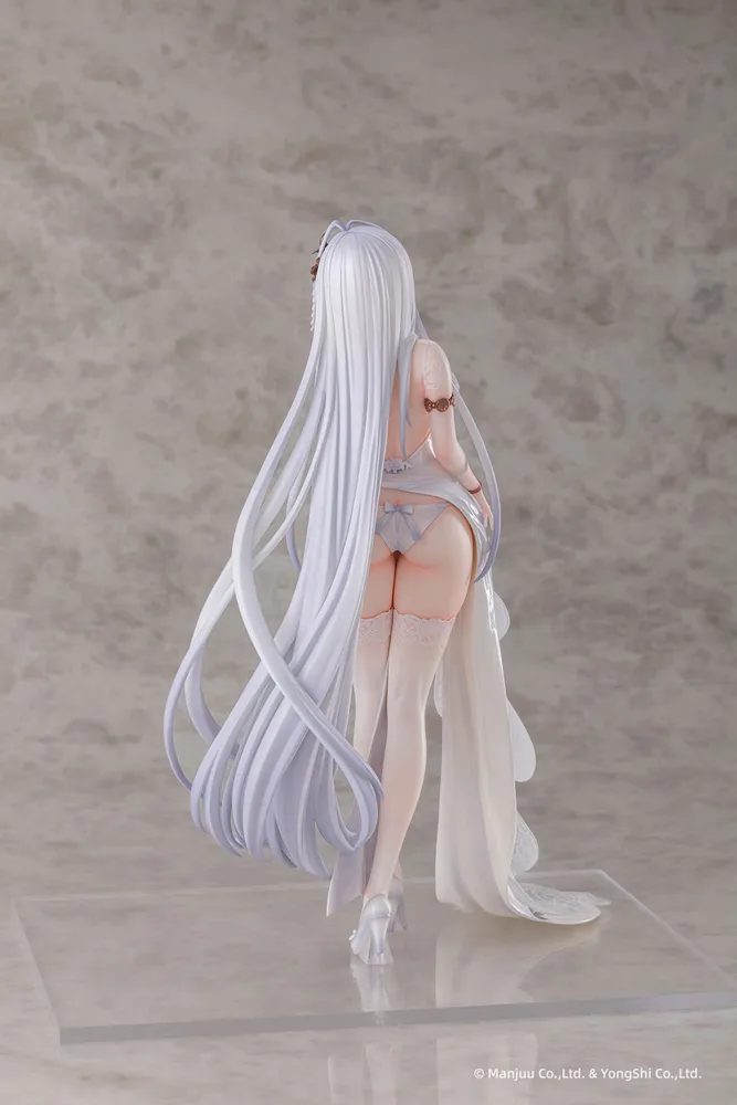 Azur Lane 1/6 Scale Pre-Painted Figure: Emden Moonsilver Union Ver. (White)