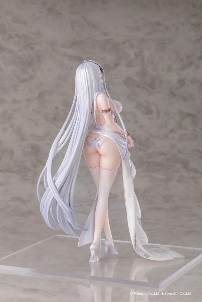 Azur Lane 1/6 Scale Pre-Painted Figure: Emden Moonsilver Union Ver. (White)