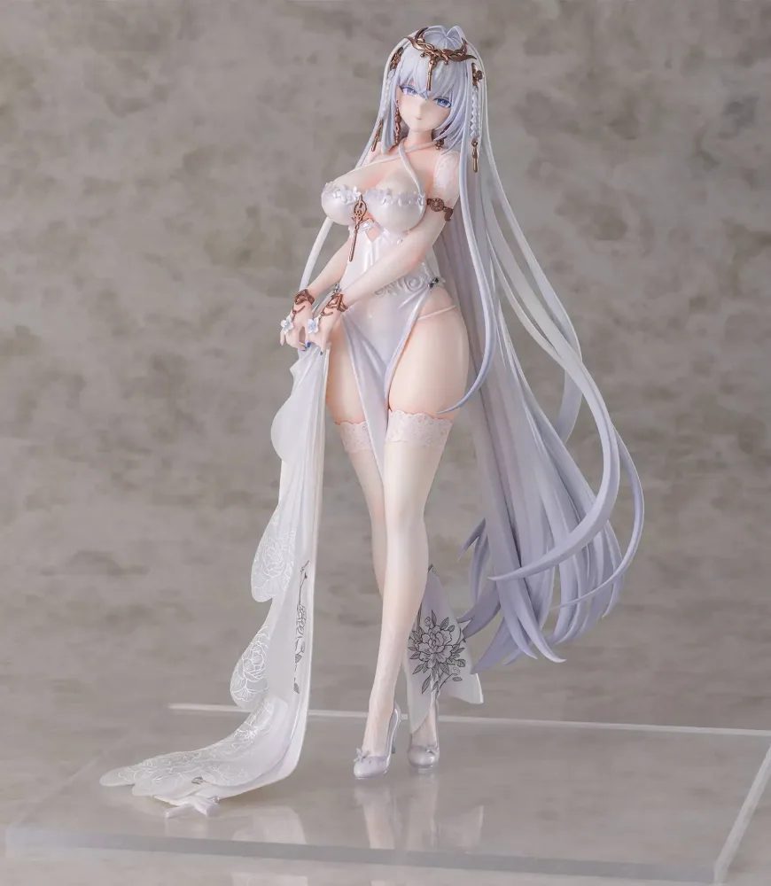 Azur Lane 1/6 Scale Pre-Painted Figure: Emden Moonsilver Union Ver. (White)