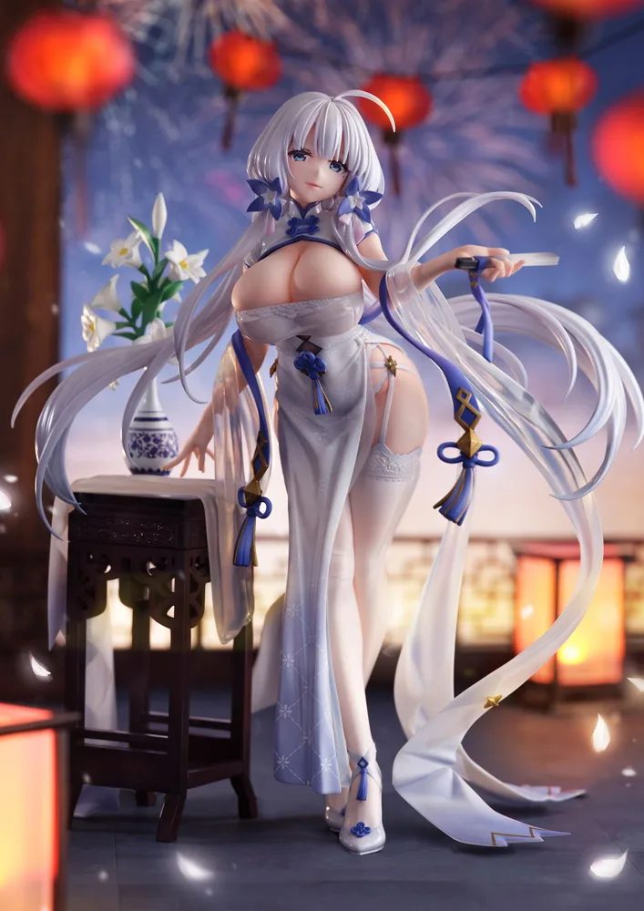 Azur Lane 1/7 Scale Pre-Painted Figure: Illustrious Maiden Lily's Radiance Ver.