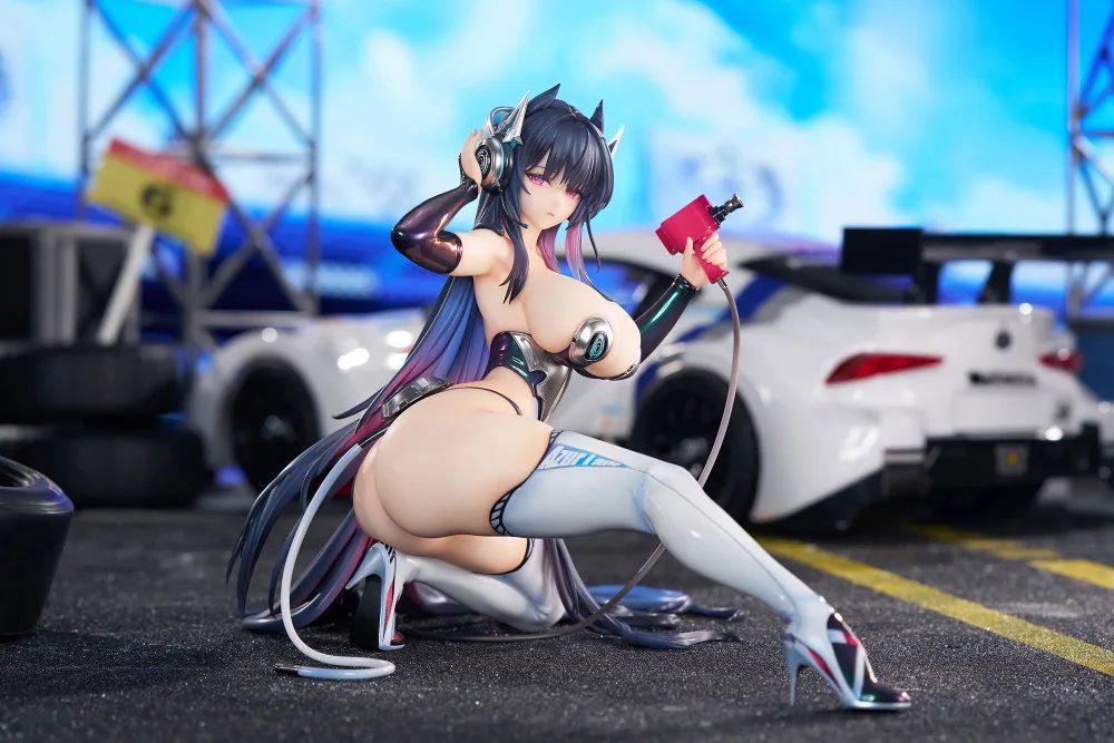 Azur Lane 1/7 Scale Pre-Painted Figure: Strasbourg Faerie of the Race Circuit Ver.