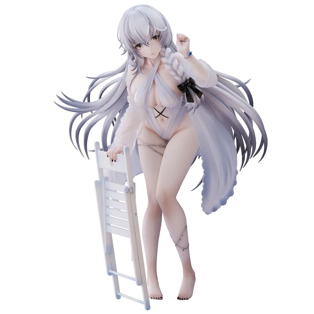 Azur Lane Pre-Painted Figure: Hermione Pure White Holiday Ver.