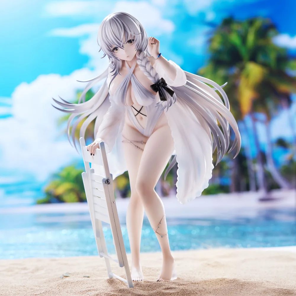 Azur Lane Pre-Painted Figure: Hermione Pure White Holiday Ver.