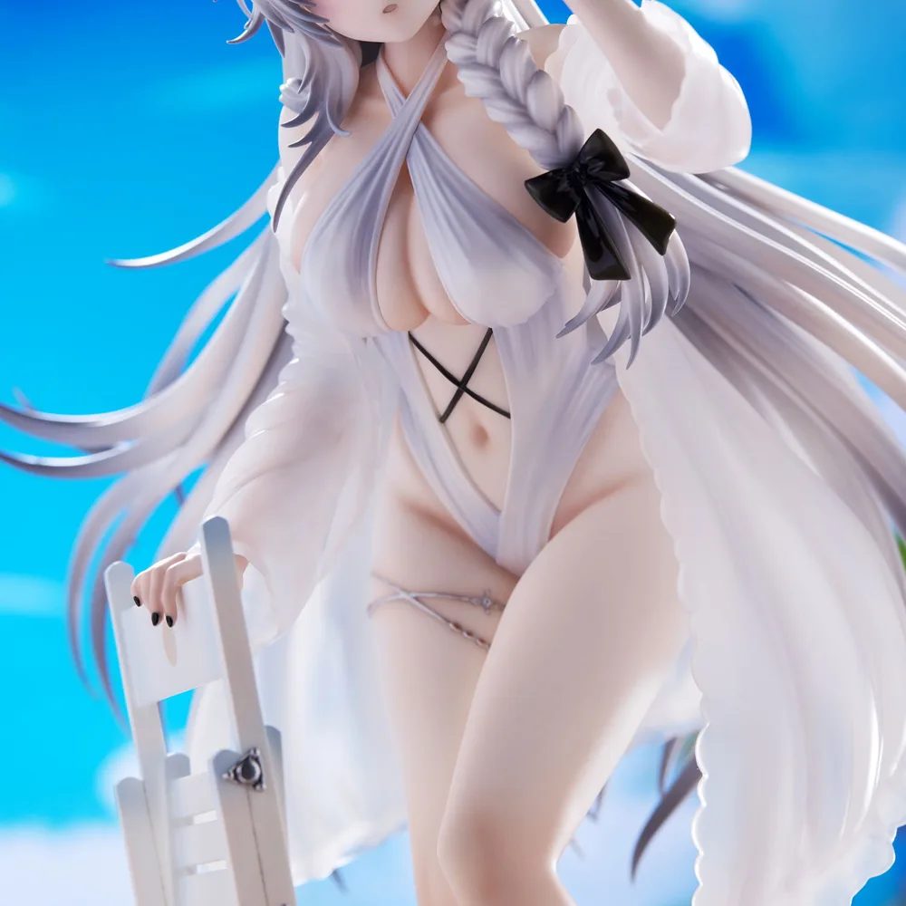 Azur Lane Pre-Painted Figure: Hermione Pure White Holiday Ver.