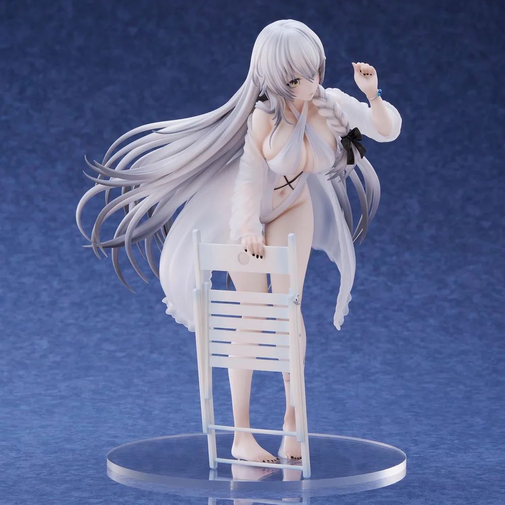 Azur Lane Pre-Painted Figure: Hermione Pure White Holiday Ver.
