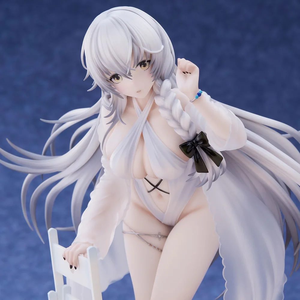 Azur Lane Pre-Painted Figure: Hermione Pure White Holiday Ver.