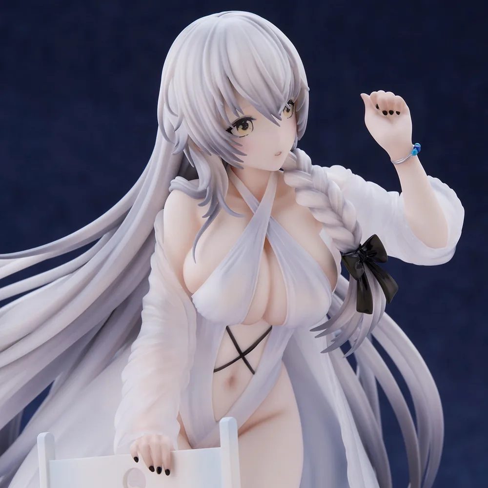 Azur Lane Pre-Painted Figure: Hermione Pure White Holiday Ver.