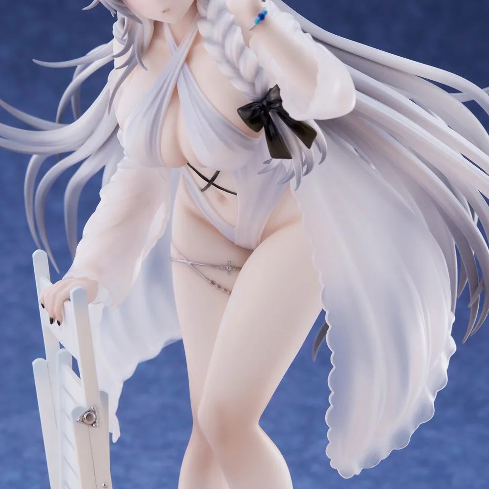 Azur Lane Pre-Painted Figure: Hermione Pure White Holiday Ver.