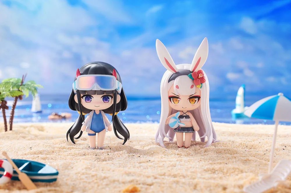 Azur Lane Swim Suit Chibi Figure Vol.1 Set of Three