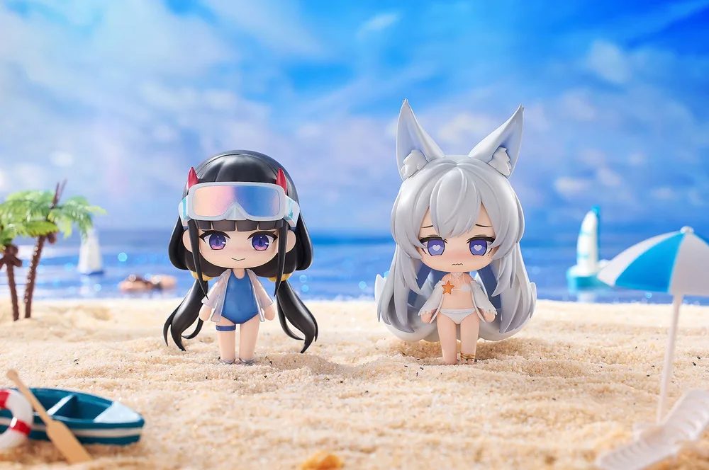 Azur Lane Swim Suit Chibi Figure Vol.1 Set of Three