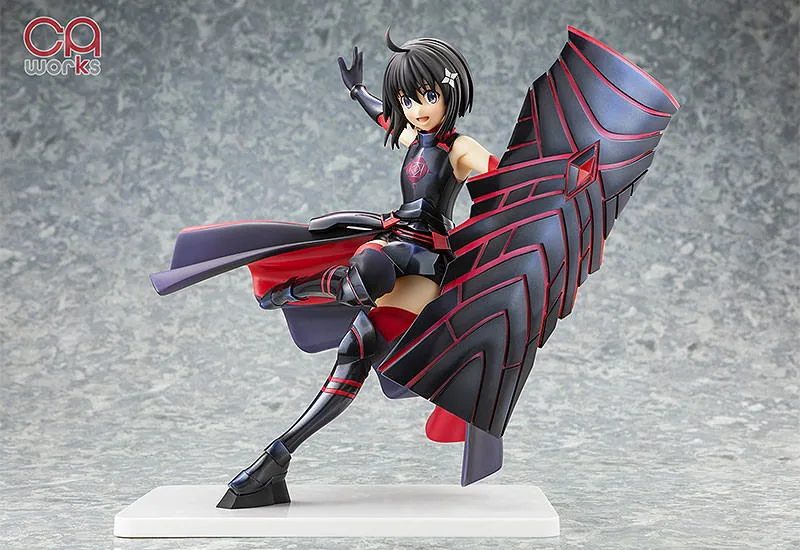 CA Works Bofuri I Don't Want to Get Hurt, So I'll Max Out My Defense 1/7 Scale Pre-Painted Figure: Maple Black Rose Armor Ver.