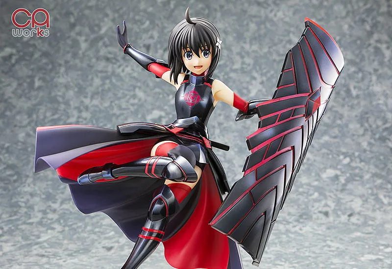 CA Works Bofuri I Don't Want to Get Hurt, So I'll Max Out My Defense 1/7 Scale Pre-Painted Figure: Maple Black Rose Armor Ver.
