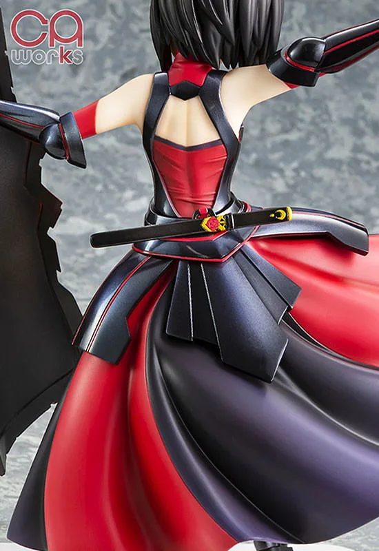 CA Works Bofuri I Don't Want to Get Hurt, So I'll Max Out My Defense 1/7 Scale Pre-Painted Figure: Maple Black Rose Armor Ver.