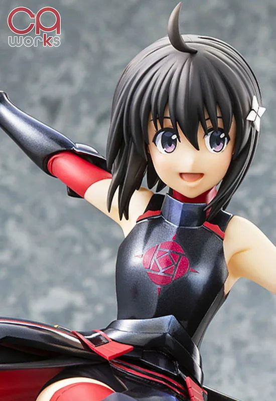 CA Works Bofuri I Don't Want to Get Hurt, So I'll Max Out My Defense 1/7 Scale Pre-Painted Figure: Maple Black Rose Armor Ver.