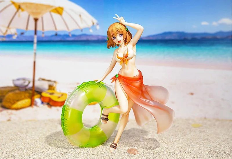 CA Works Osamake Romcom Where The Childhood Friend Won't Lose 1/7 Scale Pre-Painted Figure: Kuroha Shida Swimsuit Ver.